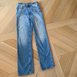 Rag and Bone Alex high-rise straight leg jean size 24